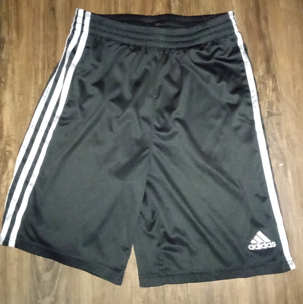 Adidas Youth Large Shorts Black/White